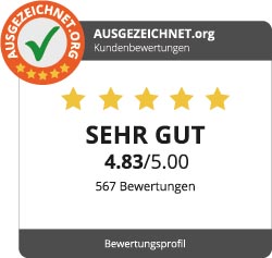 Ausgezeichnet.org Bewertungsportal Siegel
