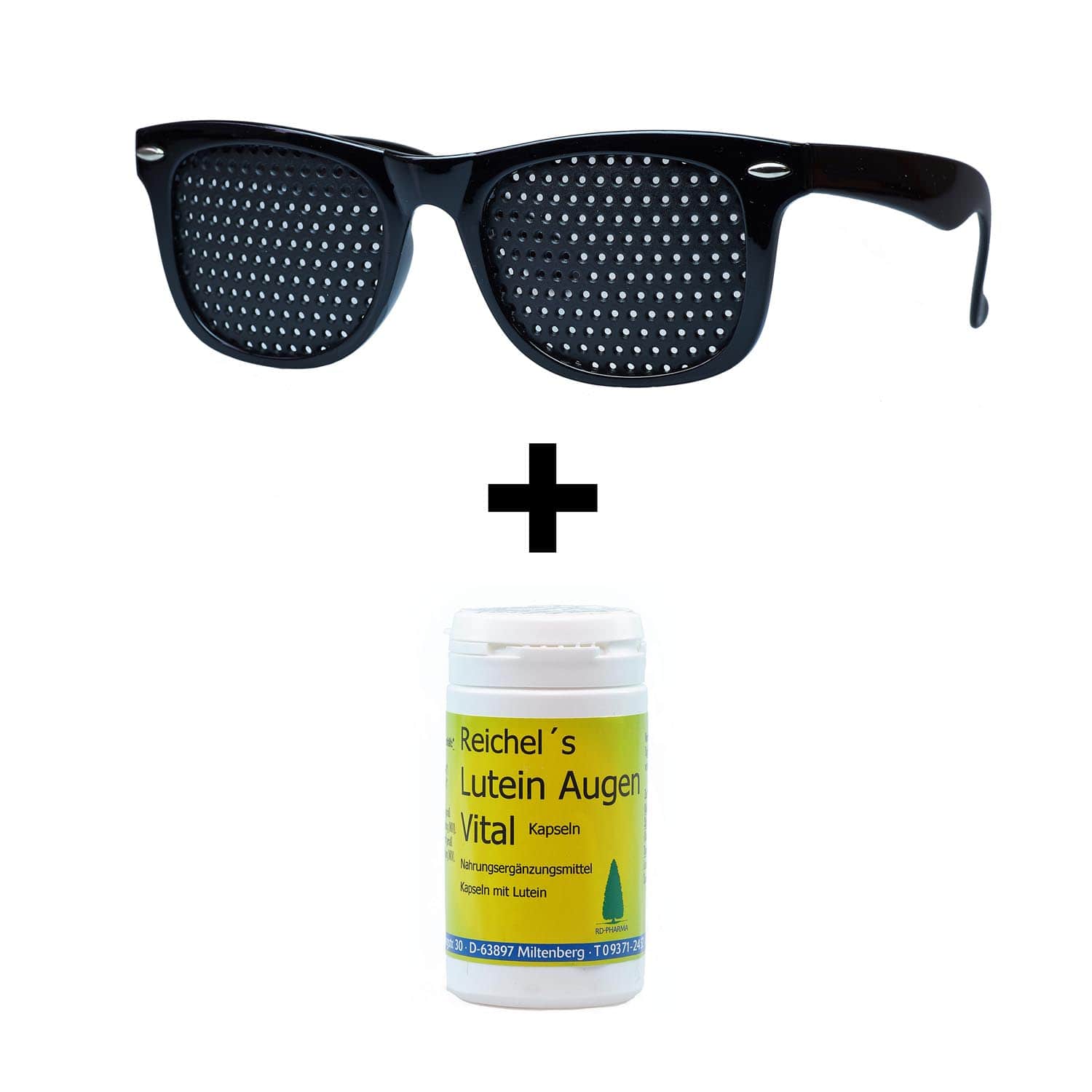 Rasterbrille SSG & Lutein AugenVital Kapseln Rasterbrille SSG plus Lutein Augen Vital Kapseln